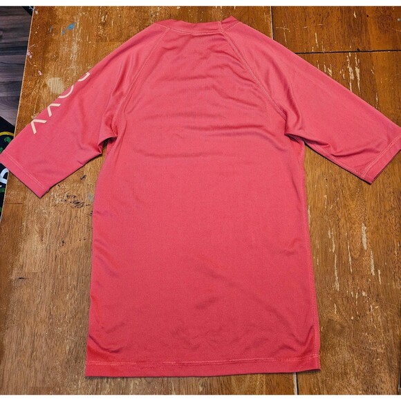 Roxy Swim Tshirt Top Girls XL 14 Surf Summer Swim Cover Up Pink - Picture 5 of 5